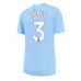Günstige Manchester City Ruben Dias #3 Heim Fussballtrikot Damen 2023-24 Kurzarm